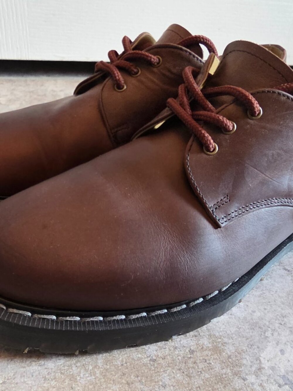 Solovair Gaucho Crazy Horse Gibson Shoe, Size 9.5 UK (US 10.5)
